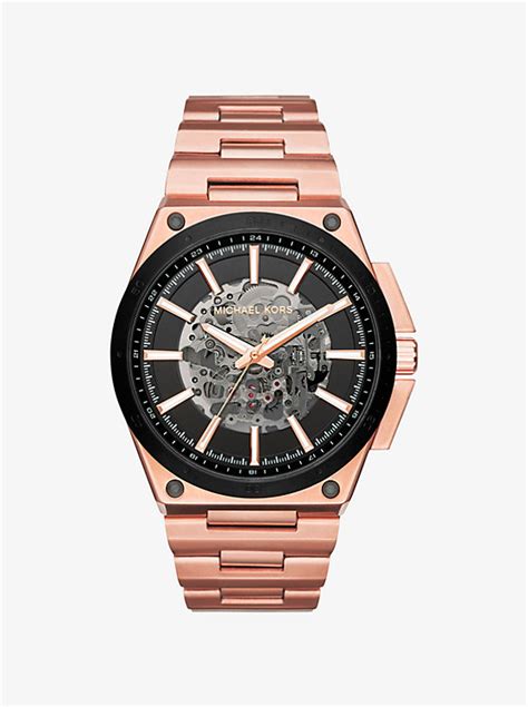 michael kors wilder gold|michael kors rose gold set.